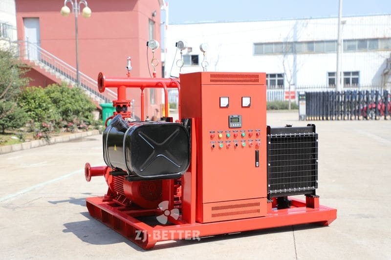 High Efficiency EDJ Fire Pump Set