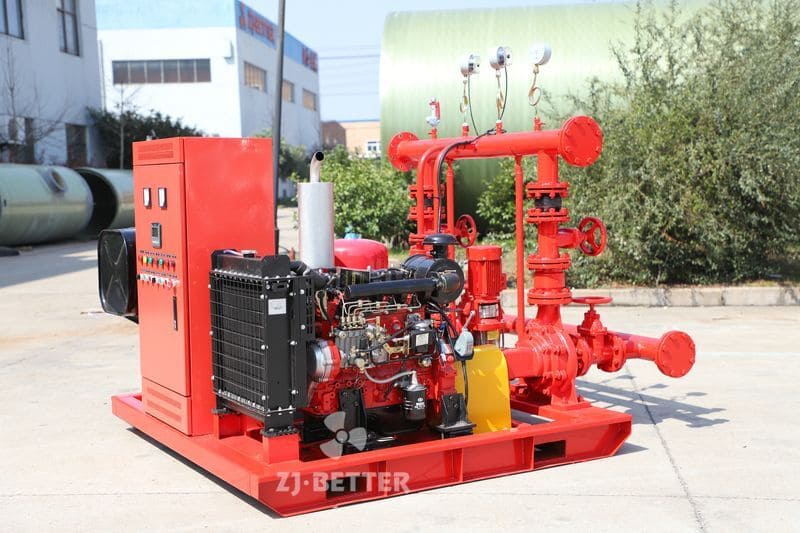 High Efficiency EDJ Fire Pump Set