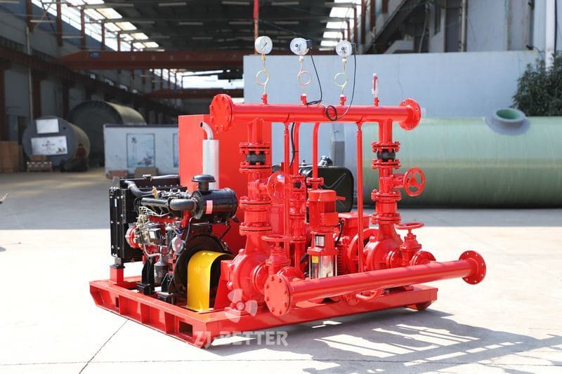 High Efficiency EDJ Fire Pump Set