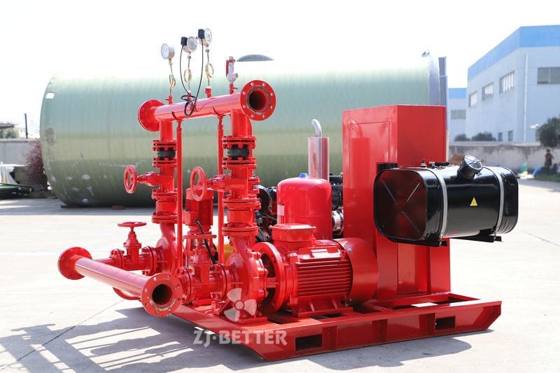 High Efficiency EDJ Fire Pump Set