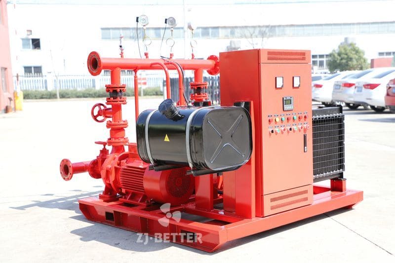 High Efficiency EDJ Fire Pump Set