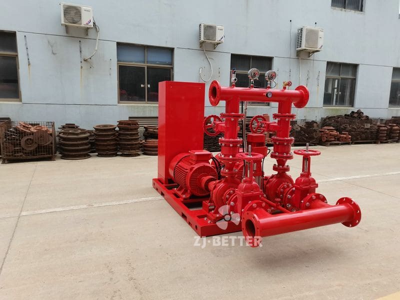 500gpm @ 80m EEJ Fire Pump Set