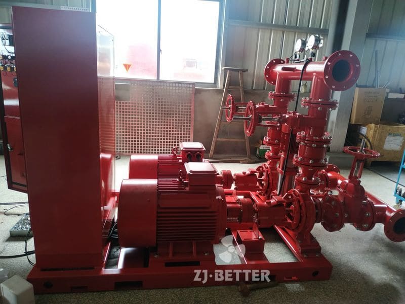 500gpm @ 80m EEJ Fire Pump Set