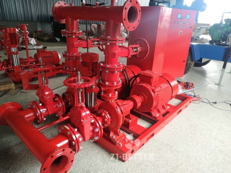 500gpm @ 80m EEJ Fire Pump Set