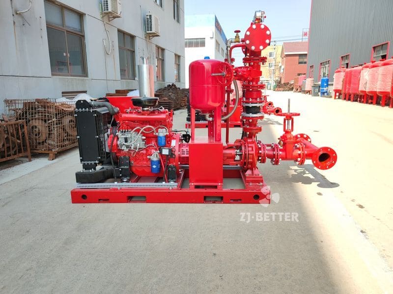 500GPM @ 70m DJ Fire Pump Set