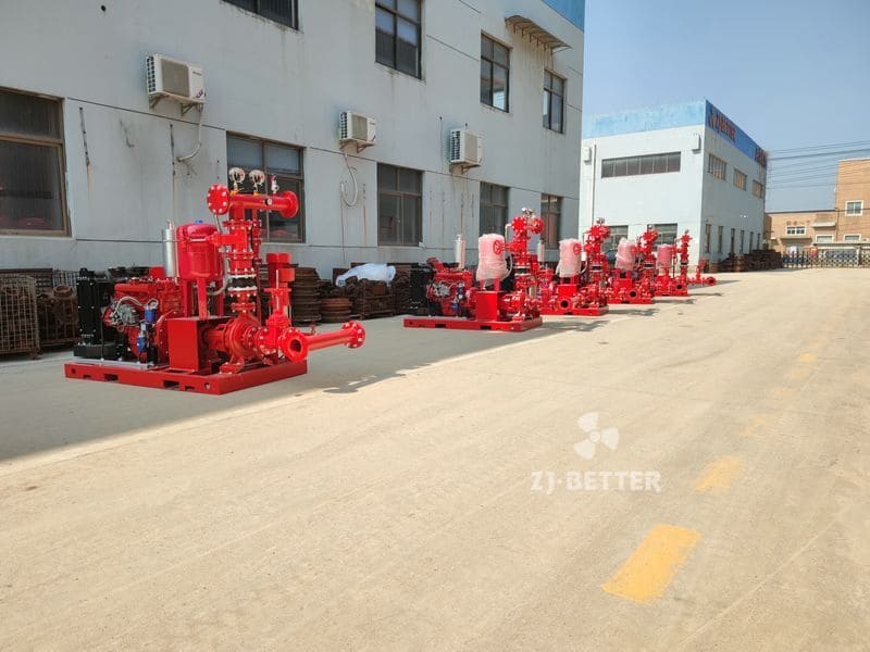 500GPM @ 70m DJ Fire Pump Set