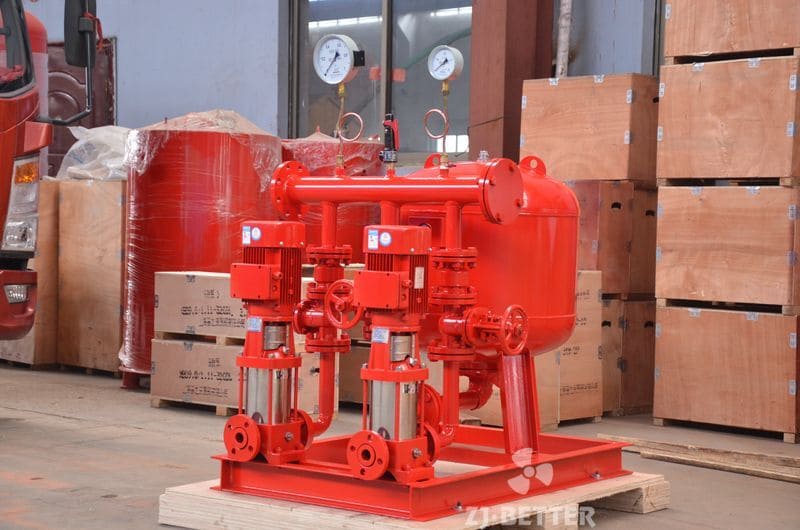 Booster And Stabilized Fire Pump