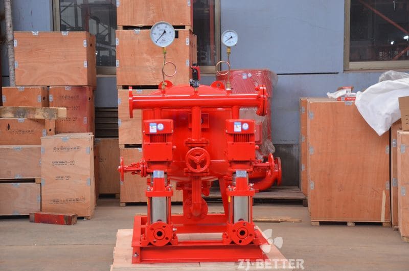 Booster And Stabilized Fire Pump