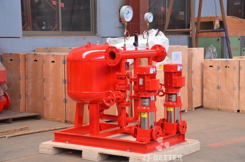Booster And Stabilized Fire Pump