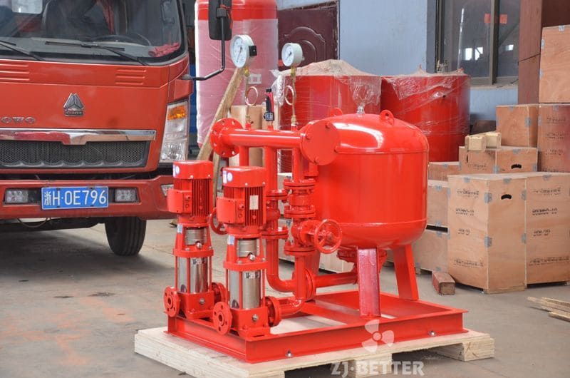 Booster And Stabilized Fire Pump