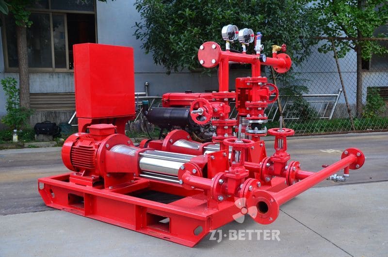 Multistage Jockey Emergency Fire Pump Equipment