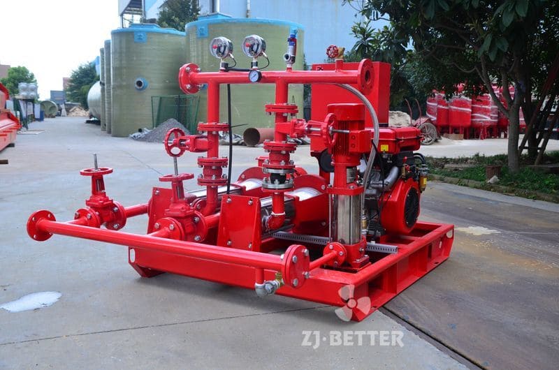 Multistage Jockey Emergency Fire Pump Equipment