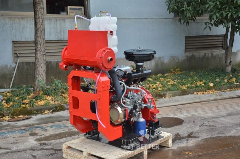 Small Diesel Engine Fire Pump