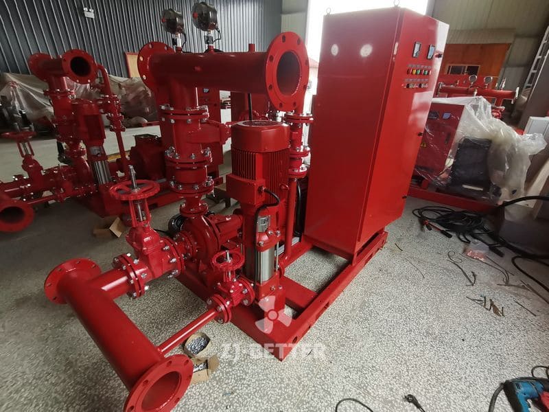 500gpm @ 130psi EJ Fire Pump Set