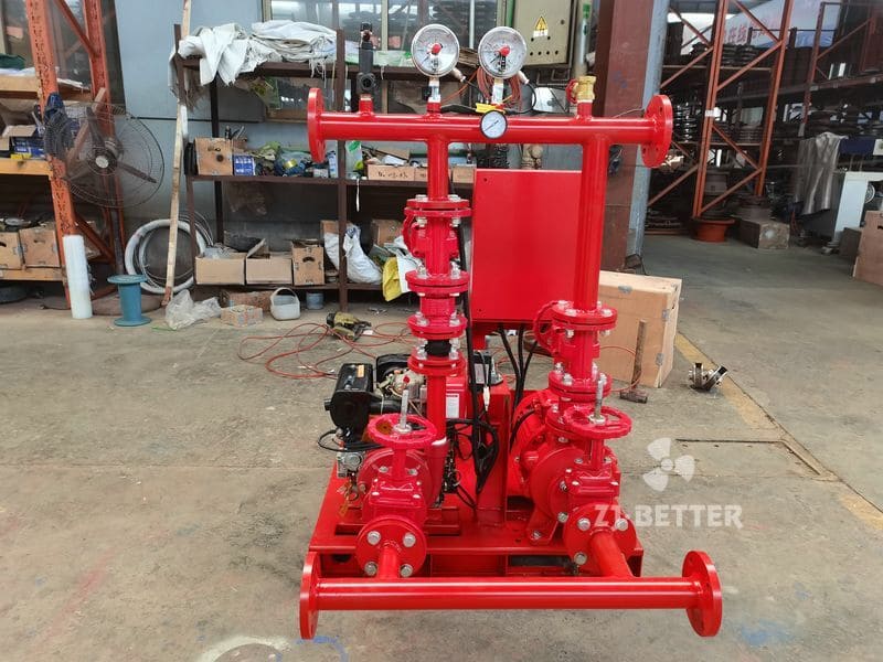 Standard EDJ-ISW Fire Pump Set