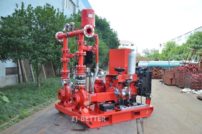 UL EDJ fire pump system