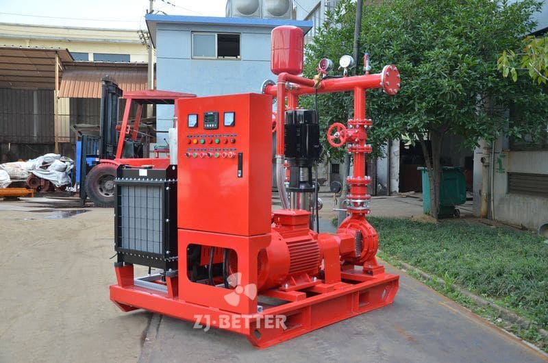 UL EDJ fire pump system