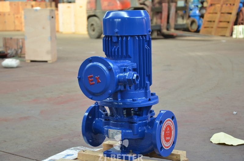 Vertical Pipeline Hot Water Pump (explosion-proof)