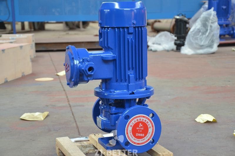 Vertical Pipeline Hot Water Pump (explosion-proof)