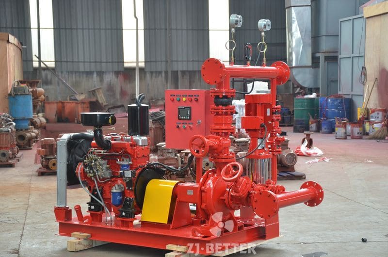 XBC-IS Diesel Engine Fire Pump Set