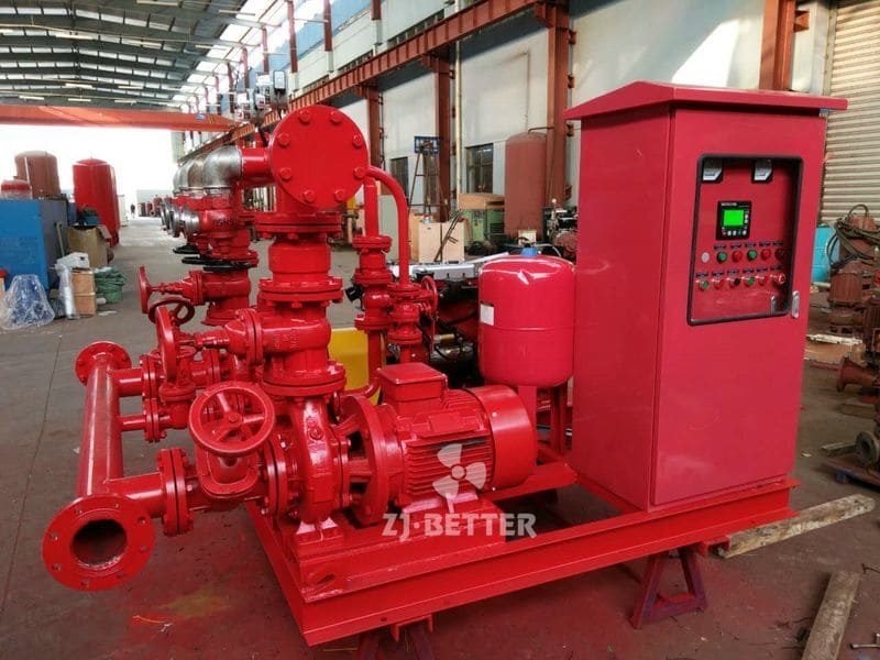 Factory That Manufactures EDJ Fire Pump Equipment