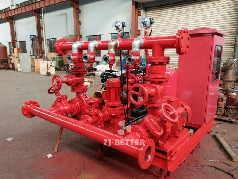 Factory That Manufactures EDJ Fire Pump Equipment