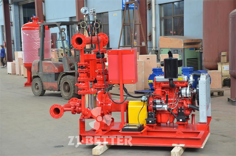500GPM@125PSI Diesel Engine Fire Pump System