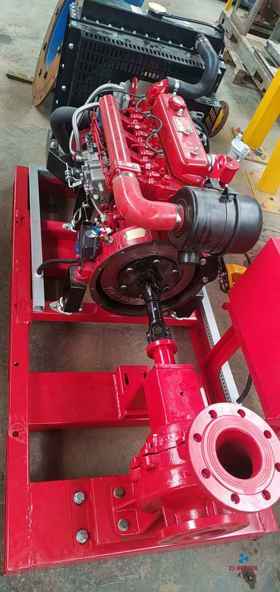500gpm, 50m diesel engine fire pump