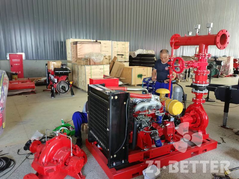 750gpm diesel engine fire pump