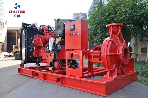 Why is the diesel engine fire pump at the core of the fire pump?