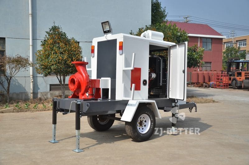 Emergency Drainage Mobile Pump Truck