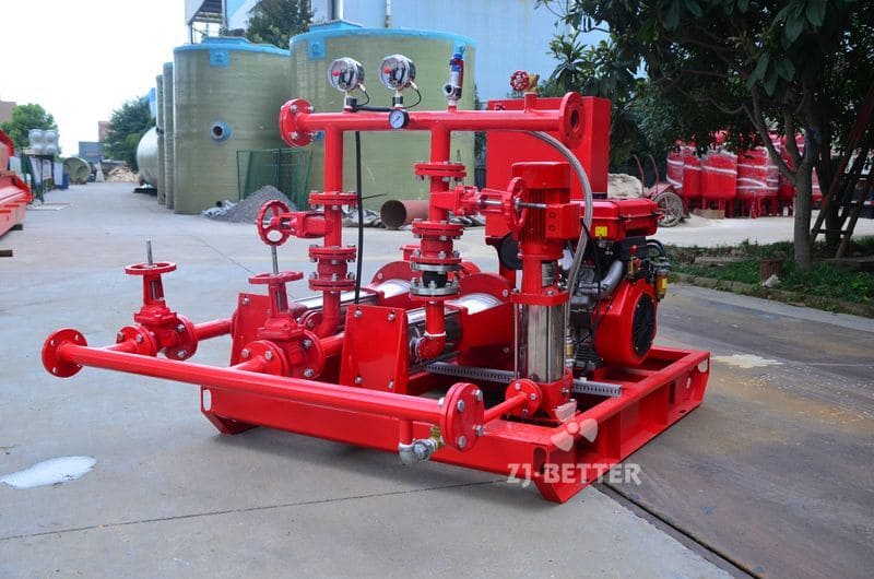 Horizontal EDJ Fire Pump Set