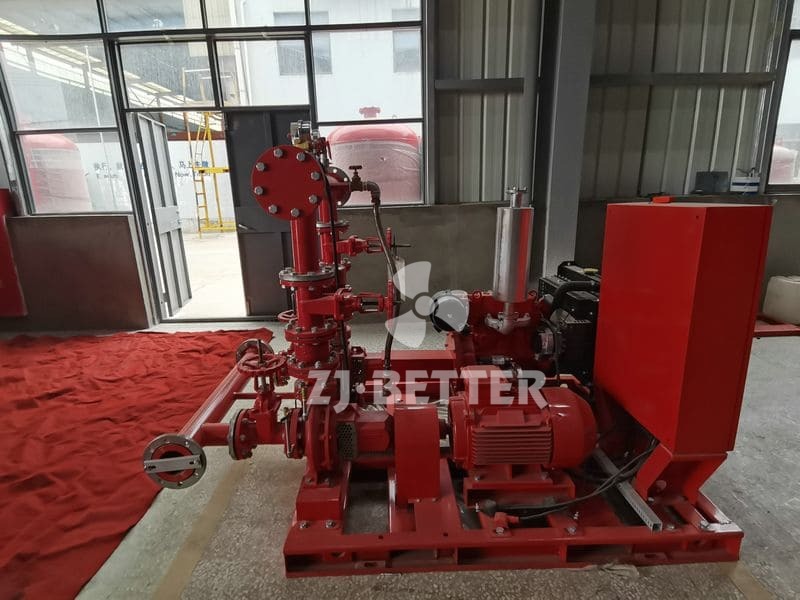 SKID MOUNTED FIRE PUMP SET