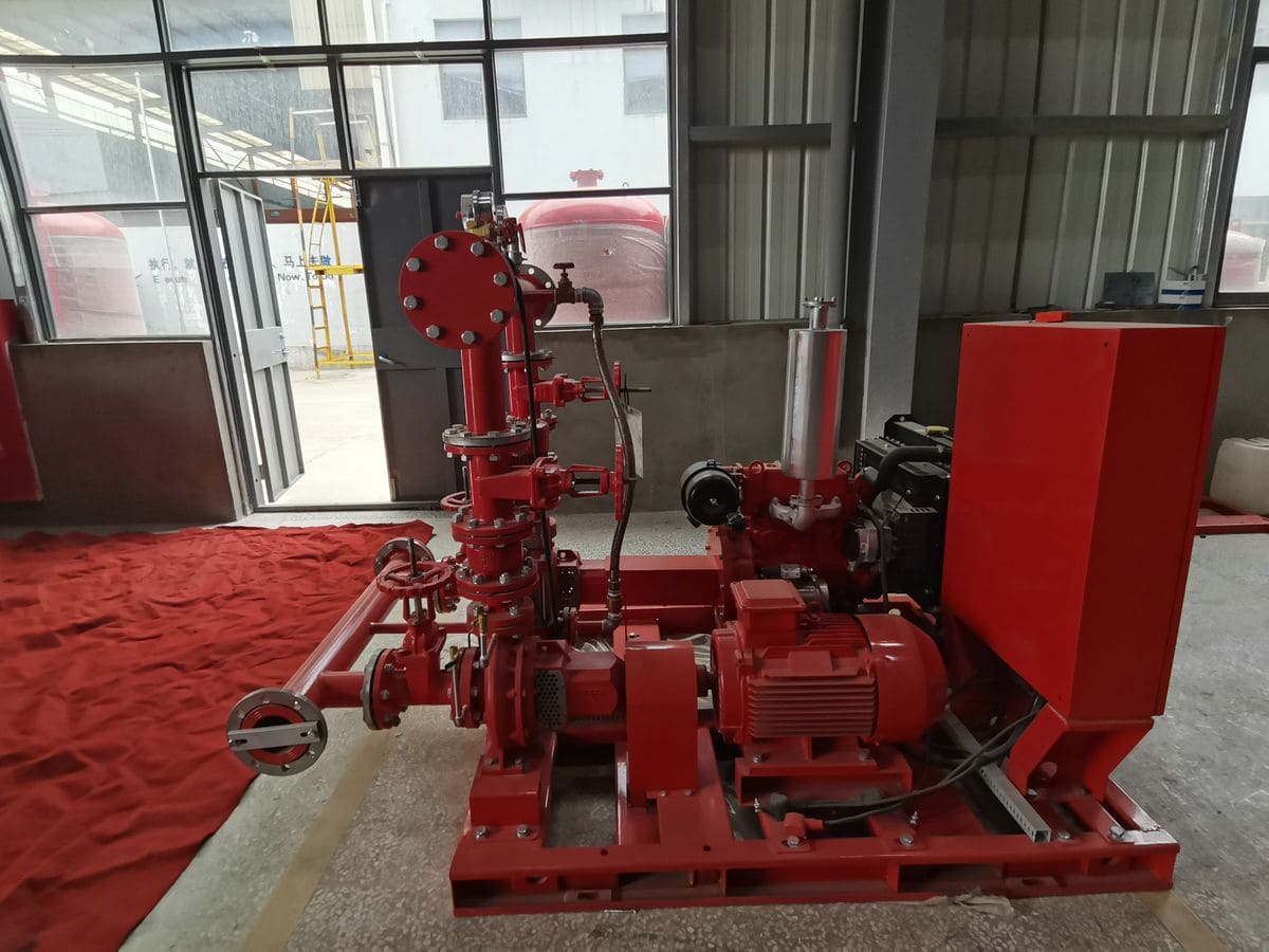 SKID MOUNTED FIRE PUMP SET