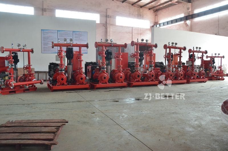 Better Factory Custom Fire Pump Set