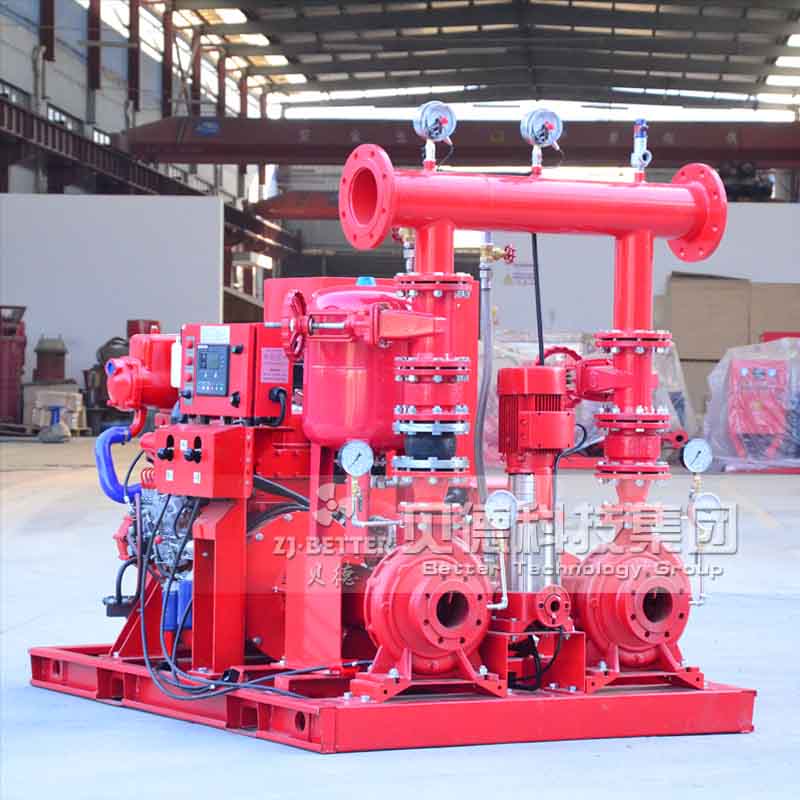 UL Listed 500gpm@8bar fire pump set