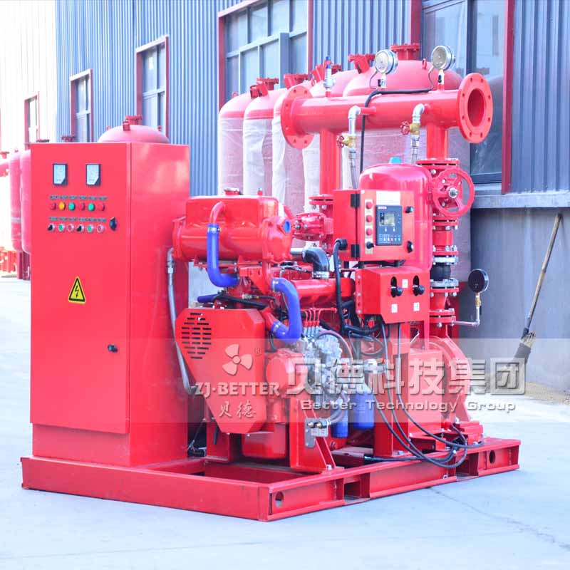 UL Listed 500gpm@8bar fire pump set