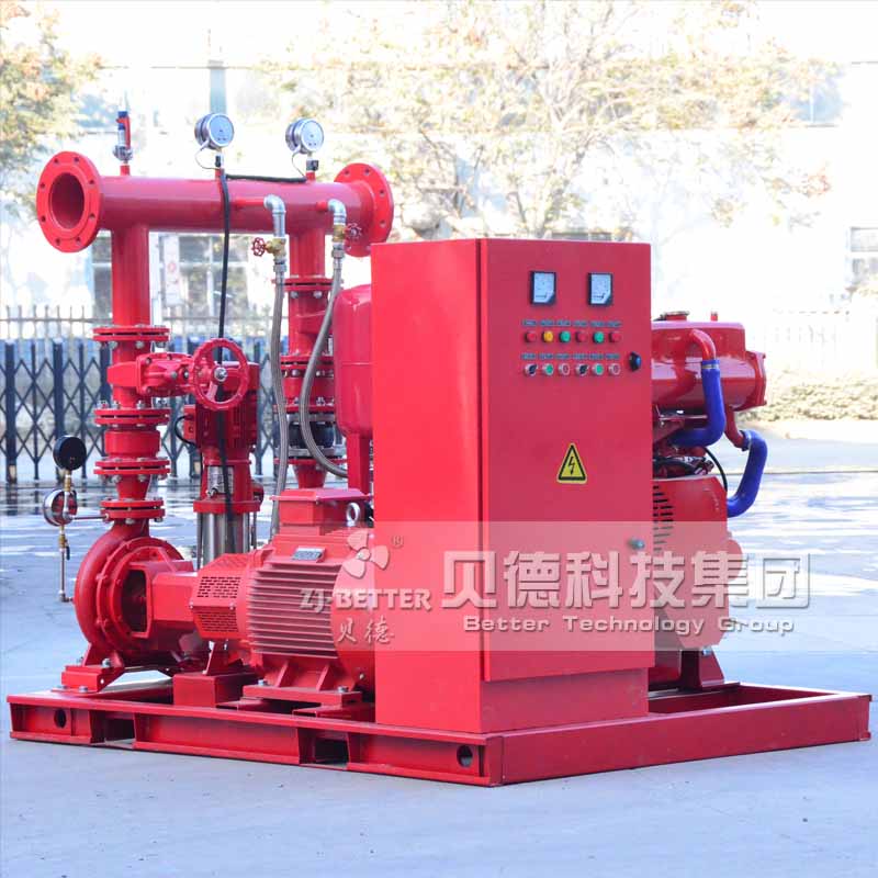 UL Listed 500gpm@8bar fire pump set