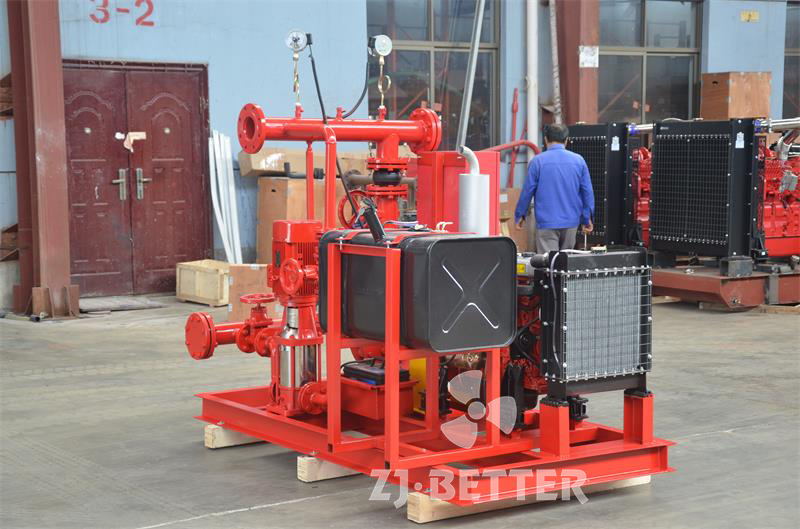 Fire Pump Skid Export to Tanzania