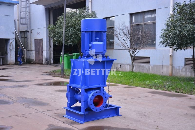 Working principle of single-stage double-suction centrifugal pump