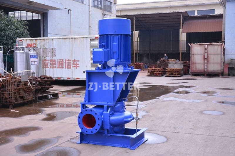 Working principle of single-stage double-suction centrifugal pump