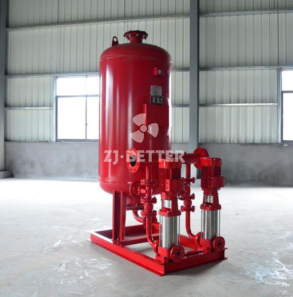 What is a booster fire pump?