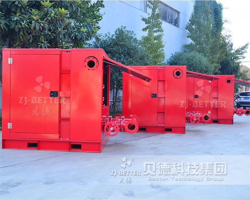 Box type fire pump set (small fire pump room)