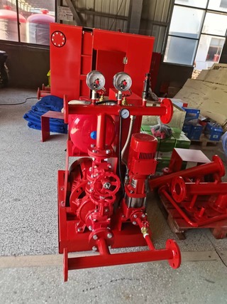 Small flow EJ fire pump set finish