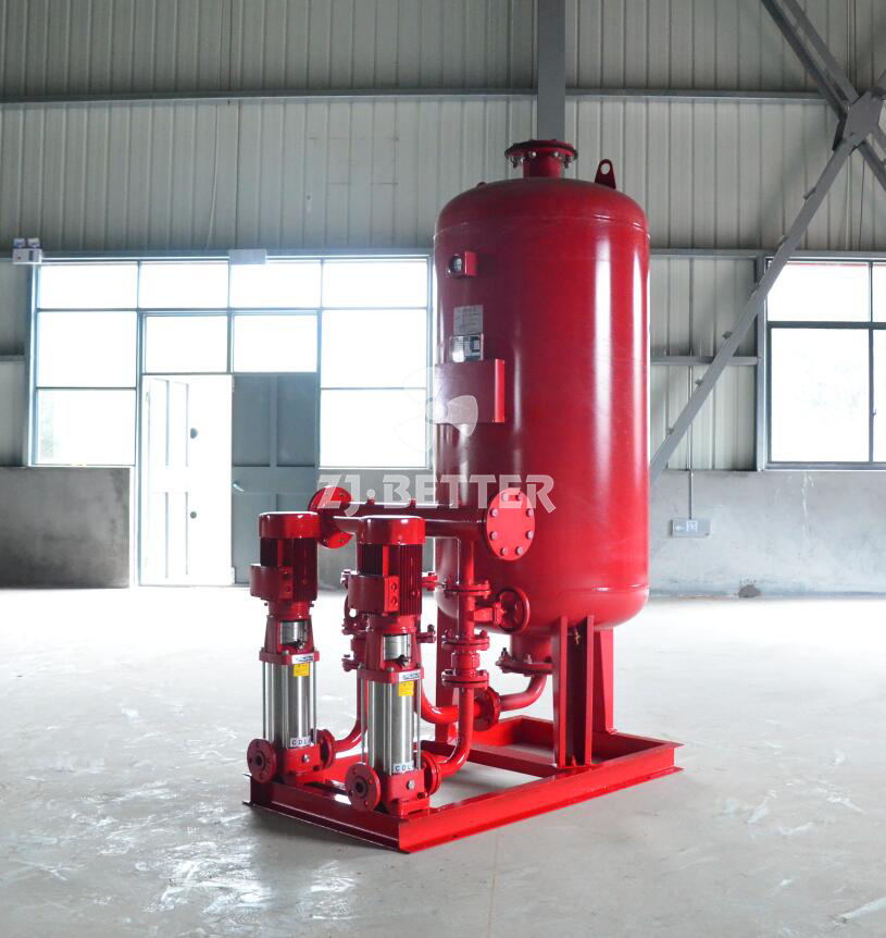 What is a booster fire pump?