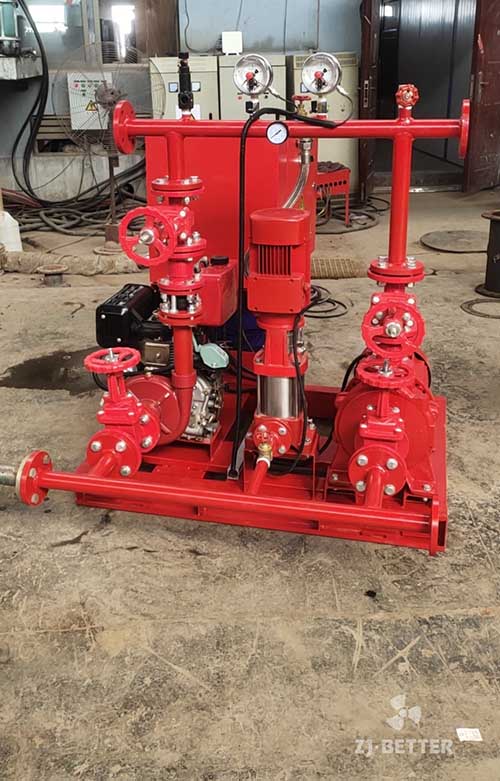 Small Flow EDJ Fire Pump Set