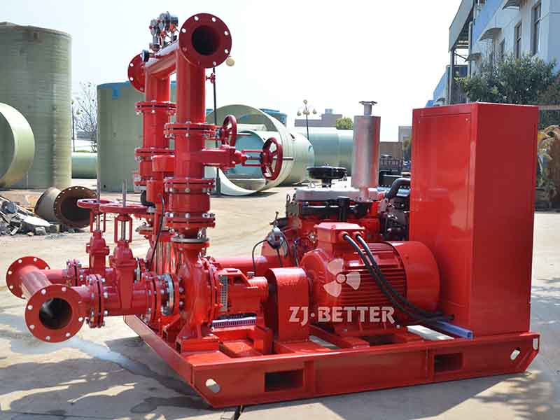 750gpm EDJ pump set