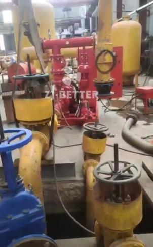 750gpm 120psi fire pump set testing video