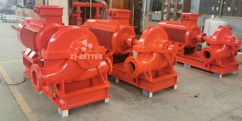 The double suction horizontal split case pump