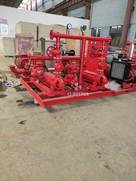 The EE fire pump set